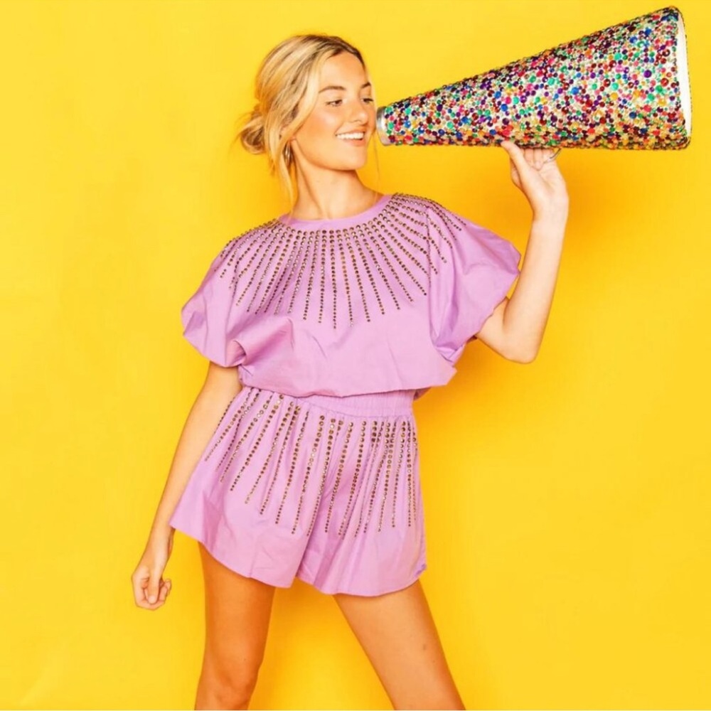 Gold Burst Top